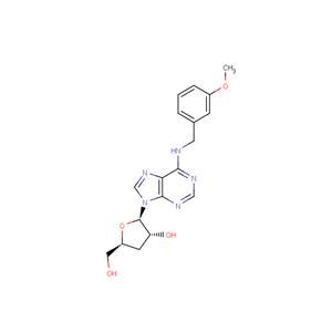 3'-Deoxy-N6-(m-methoxy ? benzyl)adenosine