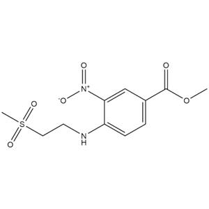 methyl 4-((2-(methylsulfonyl)ethyl)amino)-3-nitrobenzoate