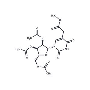 2',3',5'-Tri-O-acetyl-5-methoxycarbonylmethyl-2-thiouridine