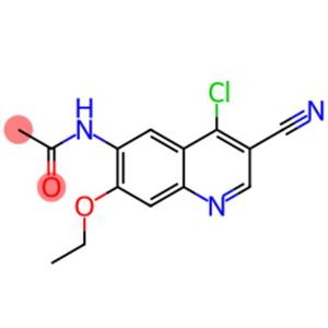 n-(4-Chloro-3-cyano-7-ethoxy-6-quinolinyl) acetamide
