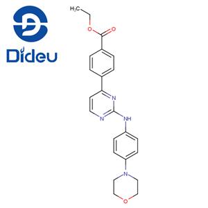 ethyl 4-(2-(4-MorpholinophenylaMino)pyriMidin-4-yl)benzoate