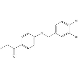 1-(4-((3,4-dichlorobenzyl)oxy)phenyl)propan-1-one