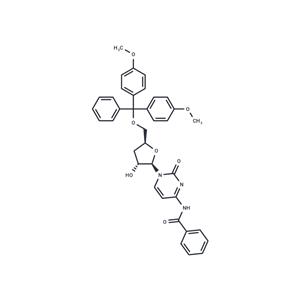 N4-Benzoyl-5'-O-(4,4-dimethoxytrityl)-3'-deoxycytidine