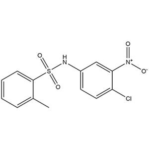 N-(4-chloro-3-nitrophenyl)-2-methylbenzene-1-sulfonamide