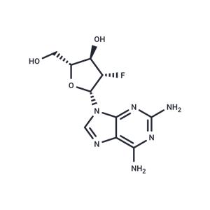 2,6-Diaminopurine -9-beta-D-(2'-deoxy-2'-fluoro)-arabinoriboside