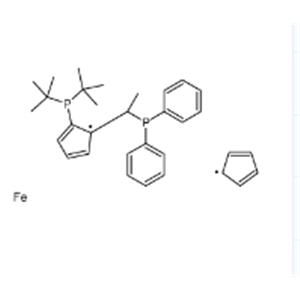 (r)-1-[(s)-2-(di-tert.-butylphosphino)ferrocenyl]ethyldiphenylphosphine