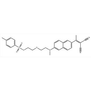 Propanedinitrile, 2-[1-[6-[methyl[2-[2-[[(4-methylphenyl)sulfonyl]oxy]ethoxy]ethyl]amino]-2-naphthalenyl]ethylidene]-