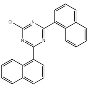 1,3,5-triazine,2-chloro-4,6-di-1-naphthalenyl-