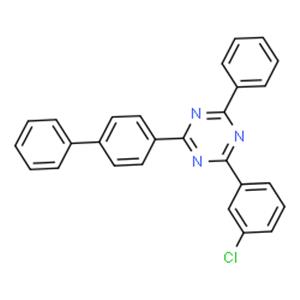 2-([1,1'-Biphenyl]-4-yl)-4-(3-chlorophenyl)-6-phenyl-1,3,5-triazine