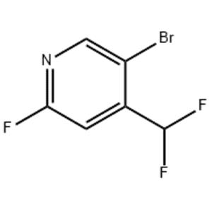 Pyridine, 5-bromo-4-(difluoromethyl)-2-fluoro-
