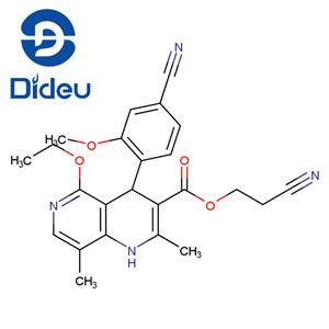 2-cyanoethyl 4-(4-cyano-2-methoxyphenyl)-5-ethoxy-2,8-dimethyl-1,4-dihydro-1,6-naphthyridine-3-carboxylate
