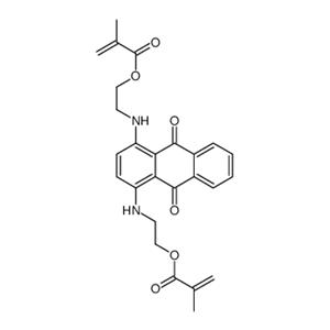 2-[4-[[4-[4-[2-(2-methylprop-2-enoyloxy)ethyl]anilino]-9,10-dioxoanthracen-1-yl]amino]phenyl]ethyl 2-methylprop-2-enoate