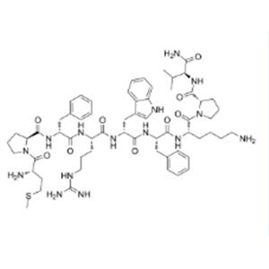 (Met5,Pro6,D-Phe7,D-Trp9,Phe10)-α-MSH (5-13)