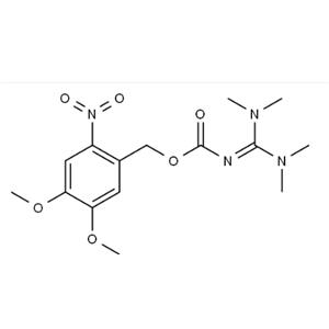Carbamic acid, N-[bis(dimethylamino)methylene]-, (4,5-dimethoxy-2-nitrophenyl)methyl ester