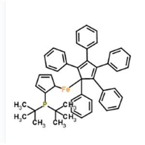 1,2,3,4,5-Pentaphenyl-1'-(di-tert-butylphosphino)ferrocene