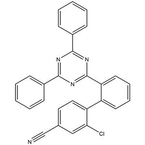 [1,1′-Biphenyl]-4-carbonitrile, 2-chloro-2′-(4,6-diphenyl-1,3,5-triazin-2-yl)-