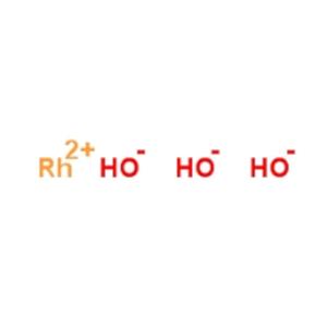 rhodium(2+);trihydroxide