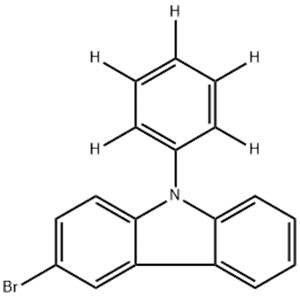 9H-Carbazole,3-bromo-9-(phenyl-2,3,4,5,6-d5)-