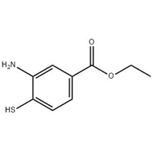 Benzoic acid, 3-amino-4-mercapto-, ethyl ester