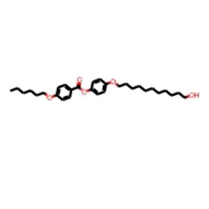 Benzoic acid, 4-(hexyloxy)-, 4-[(11-hydroxyundecyl)oxy]phenyl ester