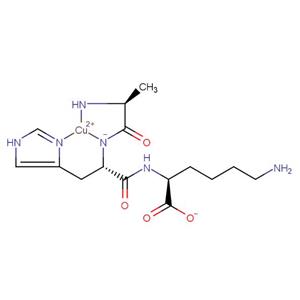 Copper, [L-alanyl-κN-L-histidyl-κN,κN3-L-lysinato(2-)]- (9CI)