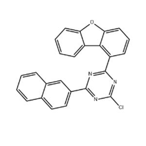 1,3,5-Triazine, 2-chloro-4-(1-dibenzofuranyl)-6-(2-naphthalenyl)-