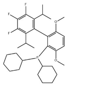 Phosphine, dicyclohexyl[3',4',5'-trifluoro-3,6-dimethoxy-2',6'-bis(1-methylethyl)[1,1'-biphenyl]-2-yl]-