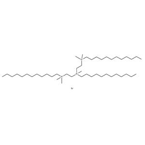 1,2-Ethanediaminium, N1,N2-didodecyl-N1-[2-(dodecyldimethylammonio)ethyl]-N1,N2,N2-trimethyl-, bromide (1:3)