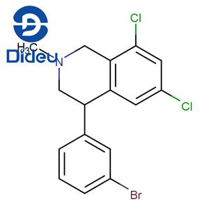 4-(3-bromophenyl)-6,8-dichloro-2-methyl-1,2,3,4-tetrahydroisoquinoline