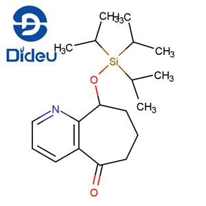 (R)-9-((triisopropylsilyl)oxy)-6,7,8,9-tetrahydro-5H-cyclohepta[b]pyridin-5-onehydrochloride
