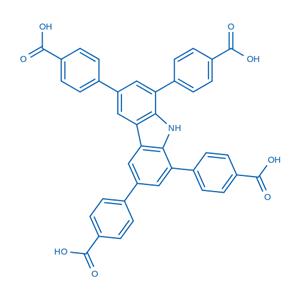 4,4',4'',4'''-(9H-Carbazole-1,3,6,8-tetrayl)tetrabenzoic acid