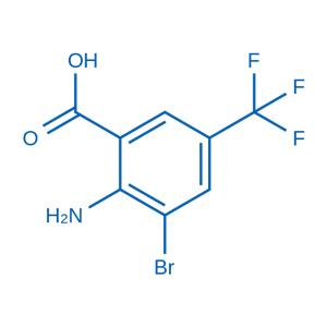 2-Amino-3-bromo-5-(trifluoromethyl)benzoic acid