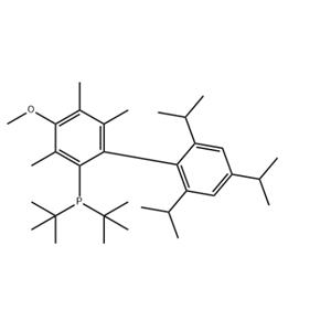 2-Di-t-butylphosphino-4-Methoxy-3,5,6-triMethyl-2',4',6'-tri-i-propylbiphenyl, Min. 98% [~1:1 Mixture with regioisoMer, 2-Di-t-butylphosphino-5-Methoxy-3,4,6-triMethyl-2',4',6'-tri-i-propylbiphenyl]