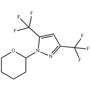 1H-Pyrazole, 1-(tetrahydro-2H-pyran-2-yl)-3,5-bis(trifluoromethyl)-