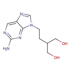 2-[2-(2-AMINO-9H-PURIN-9-YL)ETHYL]-1,3-PROPANEDIOL