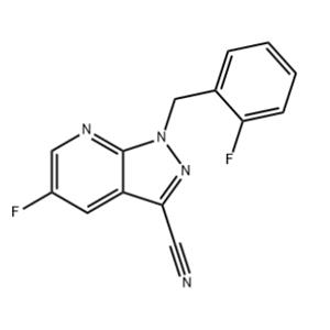 5-fluoro-1-(2-fluorobenzyl)-1H-pyrazolo[3,4-b]pyridine-3-carbonitrile