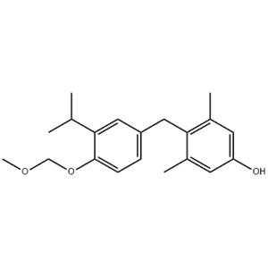 4-(3-Isopropyl-4-(methoxymethoxy)benzyl)-3,5-dimethylphenol