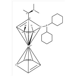 (S)-1-(Dicyclohexylphosphino)-2-[(R)-1-(dimethylamino)ethyl]ferrocene