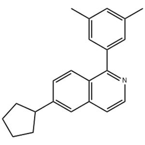 6-cyclopentyl-1-(3,5-dimethylphenyl)Isoquinoline