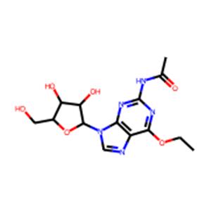 N-[9-[3,4-dihydroxy-5-(hydroxymethyl)oxolan-2-yl]-6-ethoxypurin-2-yl]acetamide