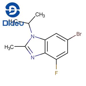 6-Bromo-4-fluoro-1-isopropyl-2-methyl-1H-benzo[d]imidazole
