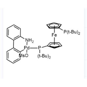Methanesulfonato 1,1'-Bis(di-tert-butylphosphino) ferrocene (2'-amino-1,1'-biphenyl-2-yl) palladium(II)