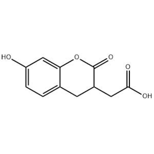 (7-hydroxy-2-oxo-3,4-dihydro-2H-chromen-3-yl)acetic acid