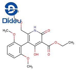 3-Pyridinecarboxylic acid, 5-(2,6-dimethoxyphenyl)-6-(ethoxymethyl)-1,2-dihydro-4-hydroxy-2-oxo-, ethyl ester