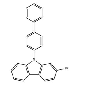 9-([1,1'- biphenyl]-4-yl)-2-broMo-9H-carbazole