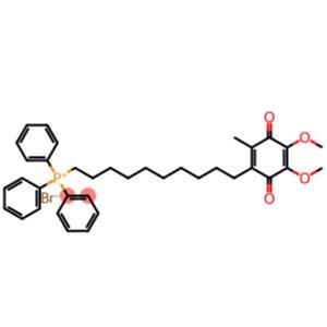 Phosphonium, 10-(4,5-dimethoxy-2-methyl-3,6-dioxo-1,4-cyclohexadien-1-yl)decyltriphenyl-, bromide
