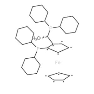 cyclopentane,dicyclohexyl-[(1S)-1-(2-dicyclohexylphosphanylcyclopentyl)ethyl]phosphane,iron