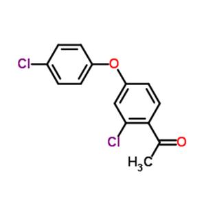 1-[2-Chloro-4-(4-chlorophenoxy)phenyl]ethanone