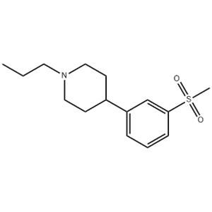 4-[3-(Methylsulfonyl)phenyl]-1-propylpiperidine