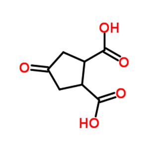 4-Oxo-1,2-cyclopentanedicarboxylic acid